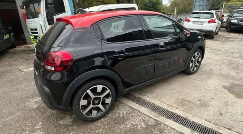 Brugt Citroën C3 Aircross Shine 99 HK (72 kW) 2017 Sort SUV