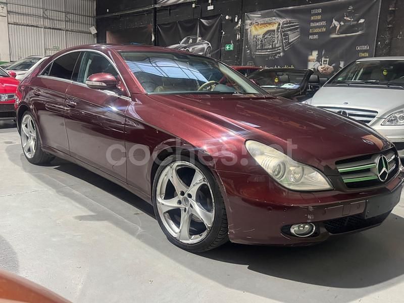 Granate Usado 2007 Mercedes CLS320 Berlina | 9520 € (Super precio) - Imagen 1/4