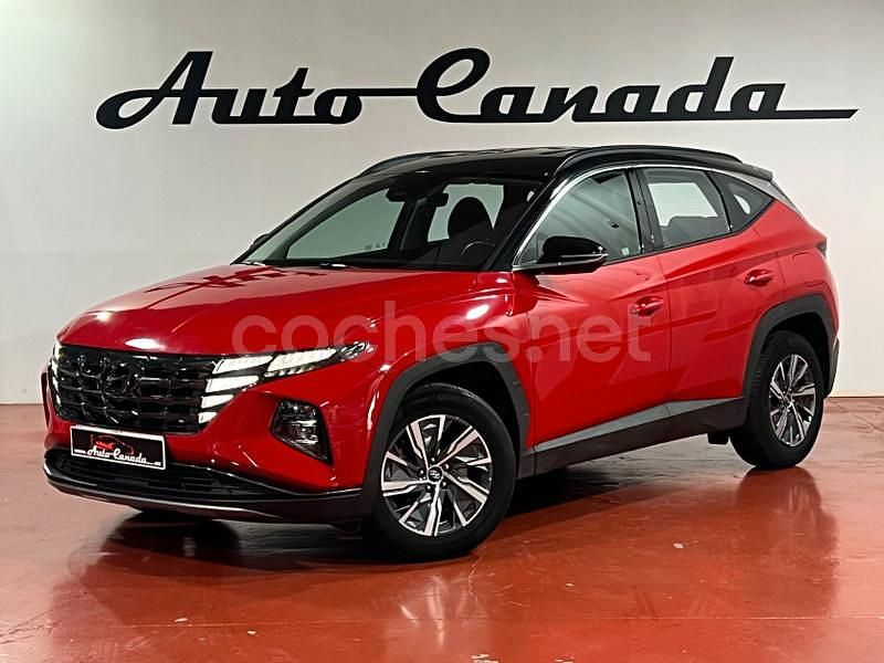 Rojo Usado 2021 Hyundai Tucson SUV | 21.800 € (Precio justo) - Imagen 1/4