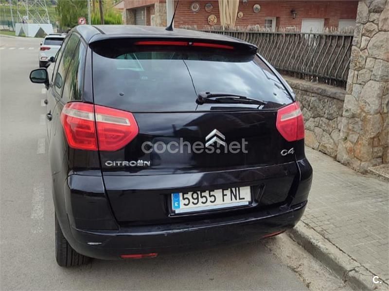Negro Usado 2007 Citroën C4 Picasso Exclusive Monovolumen | 3700 € (Buen precio) - Imagen 1/3