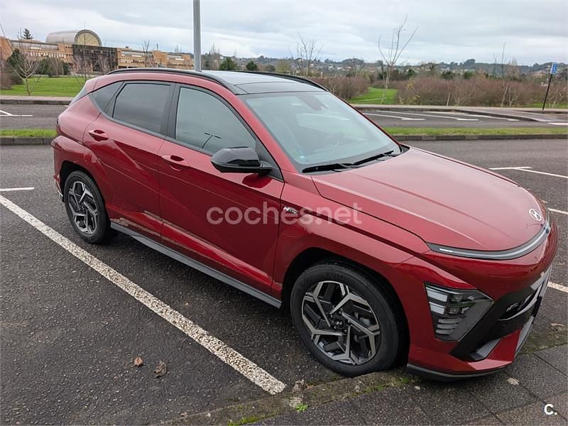 Usado Hyundai Kona N Line 141 CV (103 kW) 2024 Rojo SUV