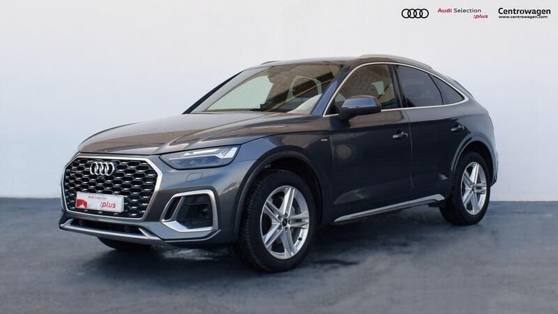 Gris Usado 2022 Audi Q5 S-Line SUV | 38.981 € (Precio justo) - Imagen 1/4