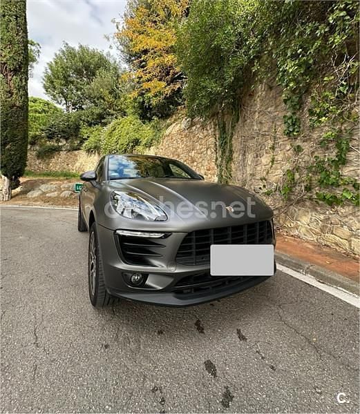 Usado Porsche Macan 245 CV (180 kW) 2018 Gris / plata SUV