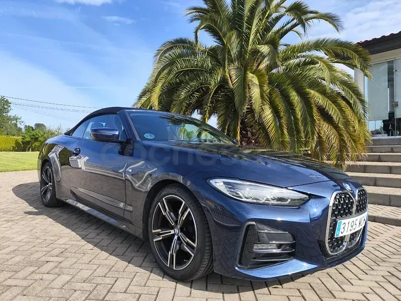 Usado BMW 420 Performance 190 CV (139 kW) 2023 Azul Descapotable