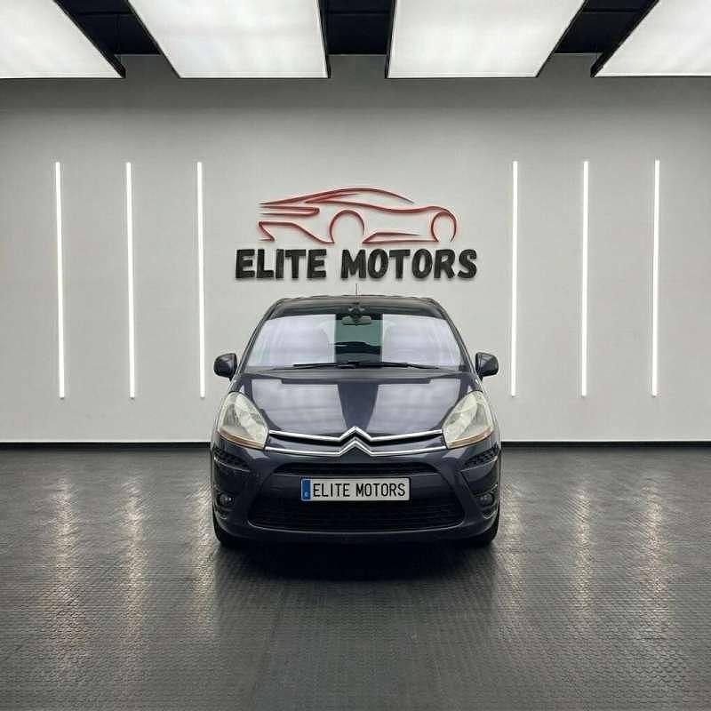 Usado Citroën C4 Exclusive 109 CV (80 kW) 2010 Azul Utilitario