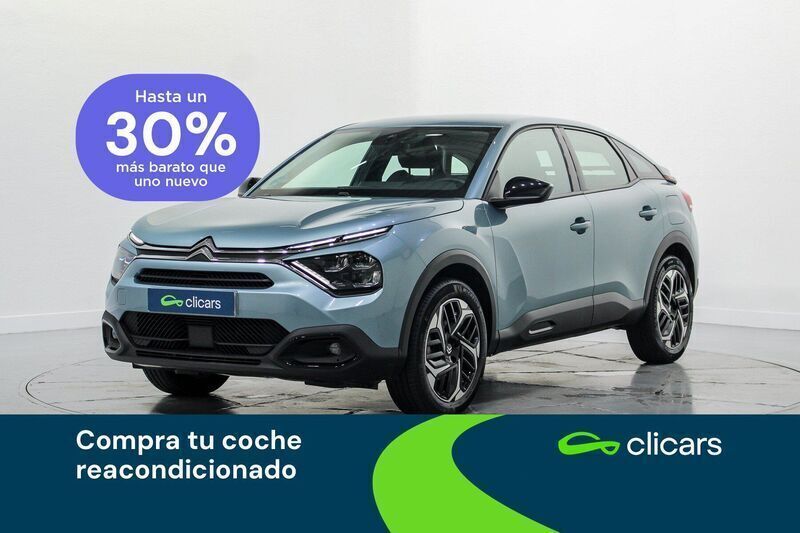 Azul Usado 2024 Citroën C4 PureTech Berlina | 15.990 € (Buen precio) - Imagen 1/4
