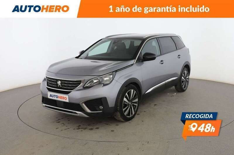 Amarillo Usado 2019 Peugeot 5008 Allure Monovolumen | 16.666 € (Buen precio) - Imagen 1/3