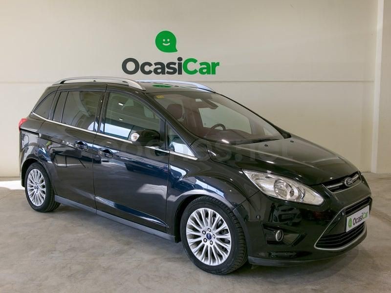 Usado Ford Grand C-Max 150 CV (110 kW) 2012 Negro Monovolumen