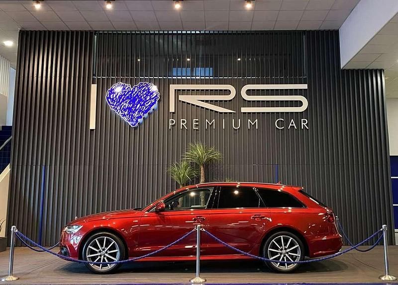 Rojo Usado 2017 Audi A6 S-Line Familiar | 28.990 € - Imagen 1/4