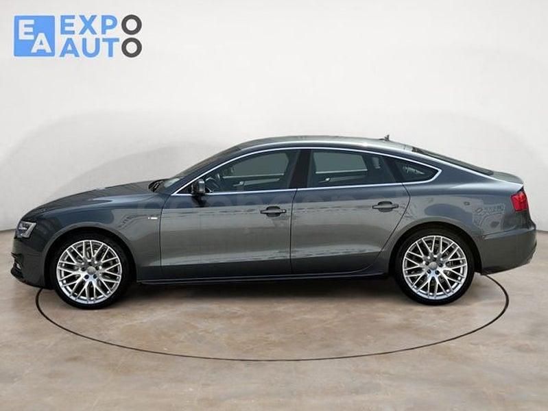 Usado Audi A5 Sportback S-Line 177 CV (130 kW) 2016 Gris / plata Utilitario