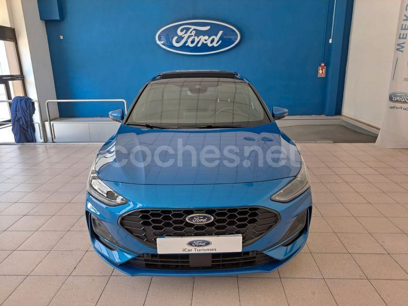 Usado Ford Focus ST-Line X 125 CV (91 kW) 2023 Azul Berlina