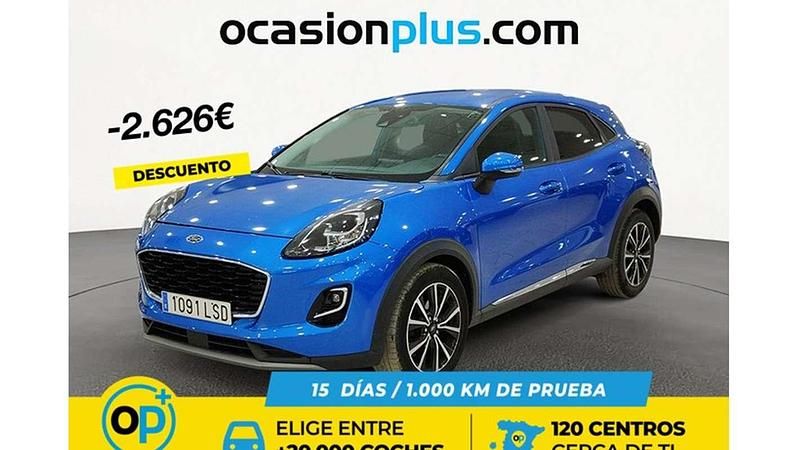 Usado Ford Puma Titanium 120 CV (88 kW) 2021 Azul SUV