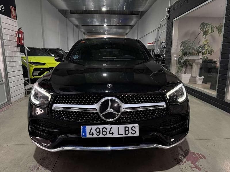 Usado Mercedes GLC300 245 CV (180 kW) 2020 Negro Coupe