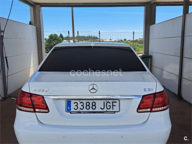 Etiqueta b (amarilla) Usado 2015 Mercedes E220 Avantgarde Berlina | 19.500 € (Precio justo) - Imagen 1/4