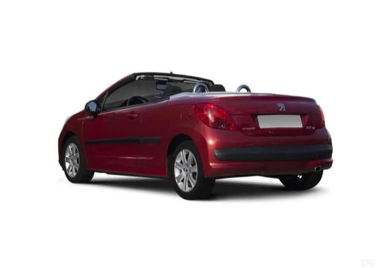 Usado Peugeot 207 CC Sport 150 CV (110 kW) 2007 Negro Descapotable