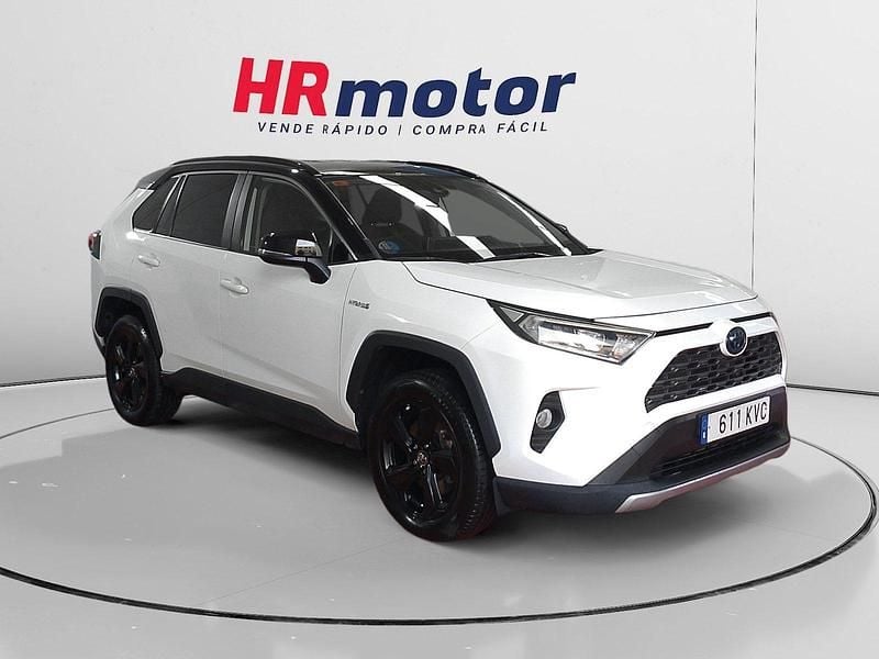 Azul Usado 2019 Toyota RAV4 Hybrid Advance SUV | 25.190 € (Precio justo) - Imagen 1/4