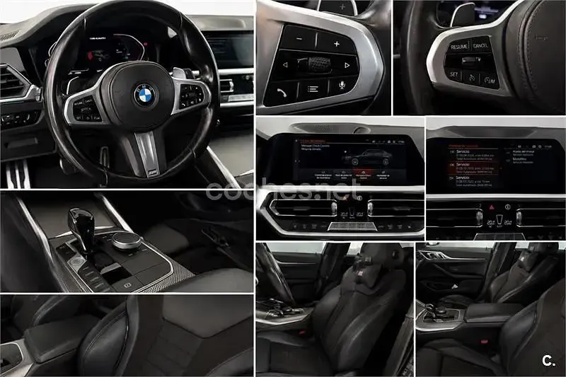 Usado BMW M440 M Sport 374 CV (275 kW) 2022 Negro Coupe