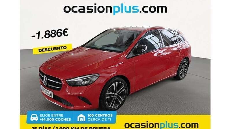 Rojo Usado 2019 Mercedes B180 Monovolumen | 18.410 € (Super precio) - Imagen 1/4