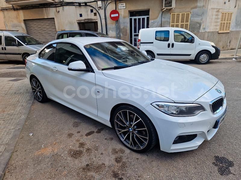 Usado BMW 220 Sport Line 184 CV (135 kW) 2014 Blanco Coupe
