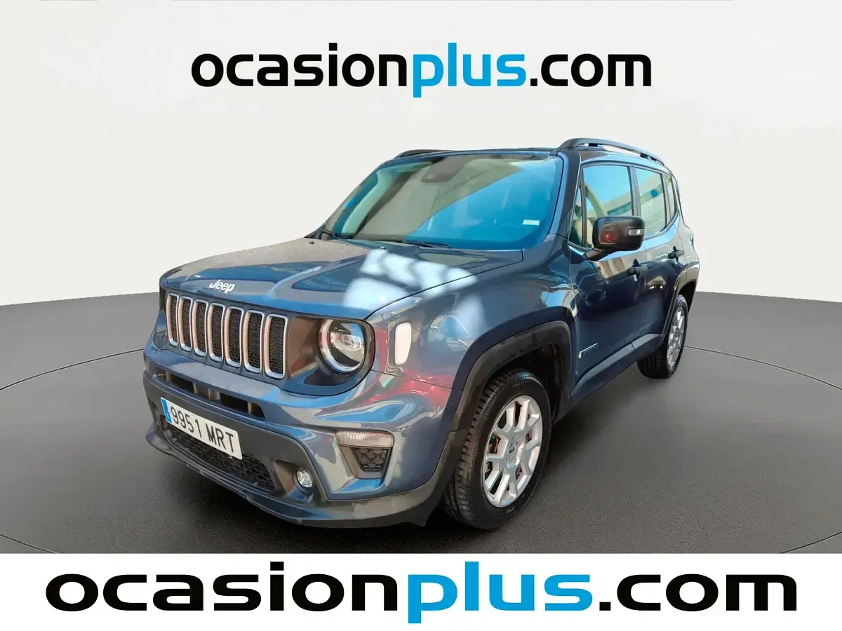 Usado Jeep Renegade Altitude 130 CV (95 kW) 2024 Azul SUV
