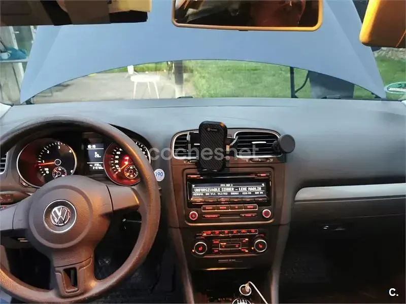 Usado VW Golf VI Advance 105 CV (77 kW) 2011 Azul Utilitario