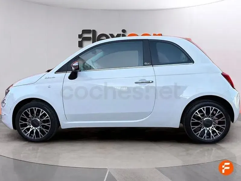 Usado Fiat 500C Club 70 CV (51 kW) 2022 Blanco Descapotable
