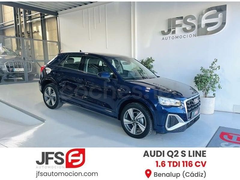 Usado Audi Q2 Advanced Plus 116 CV (85 kW) 2022 Azul SUV
