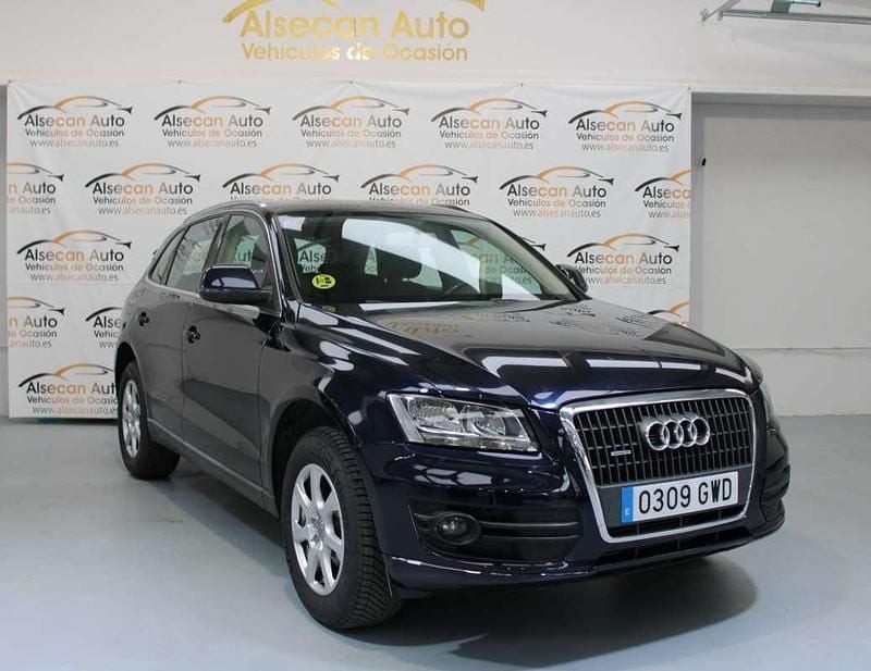 Usado Audi Q5 170 CV (125 kW) 2010 Azul SUV