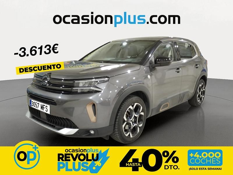 Usado Citroën C5 Aircross PureTech 131 CV (96 kW) 2023 Gris SUV