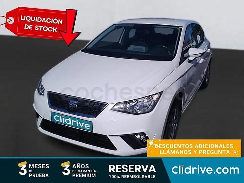 Usado Seat Ibiza Style 95 CV (69 kW) 2020 Blanco Utilitario