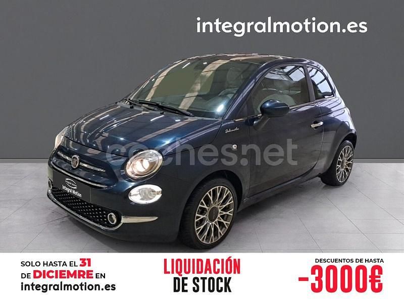 Azul Usado 2022 Fiat 500 Dolcevita Berlina | 11.990 € (Precio justo) - Imagen 1/4