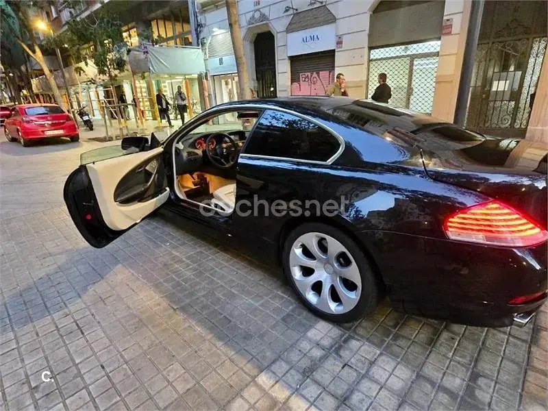 Usado BMW 645 Cabriolet 333 CV (244 kW) 2005 Negro Descapotable