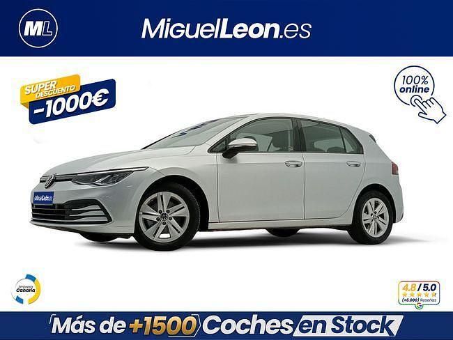 Usado VW Golf VIII Life 110 CV (80 kW) 2021 Gris Berlina