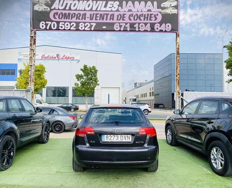 Usado Audi A3 Sportback Attraction 140 CV (102 kW) 2006 Negro Utilitario