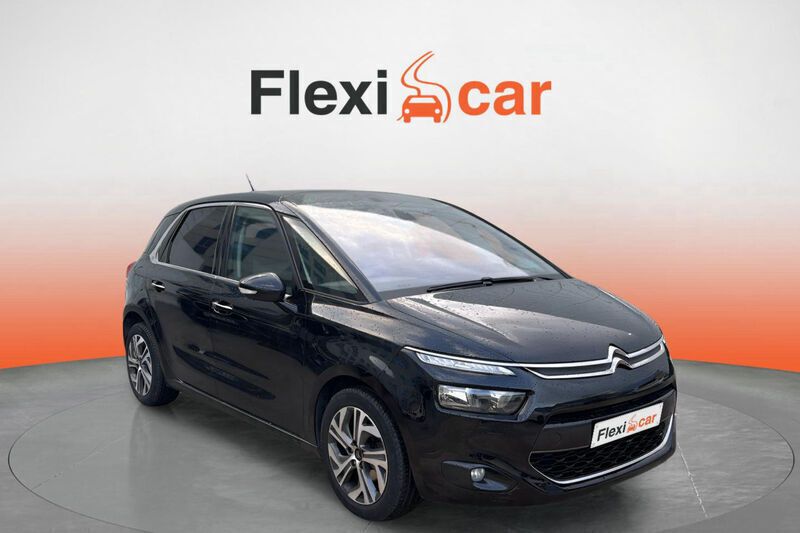 Usado Citroën C4 Picasso Attraction 130 CV (95 kW) 2015 Negro Monovolumen