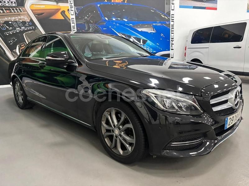 Negro Usado 2014 Mercedes C220 Berlina | 12.999 € (Precio justo) - Imagen 1/4
