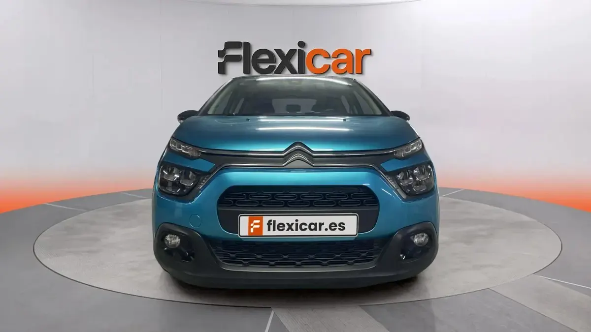 Usado Citroën C3 Feel 83 CV (61 kW) 2022 Azul Utilitario