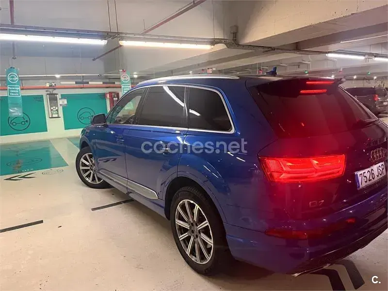 Usado Audi Q7 218 CV (160 kW) 2016 Azul SUV