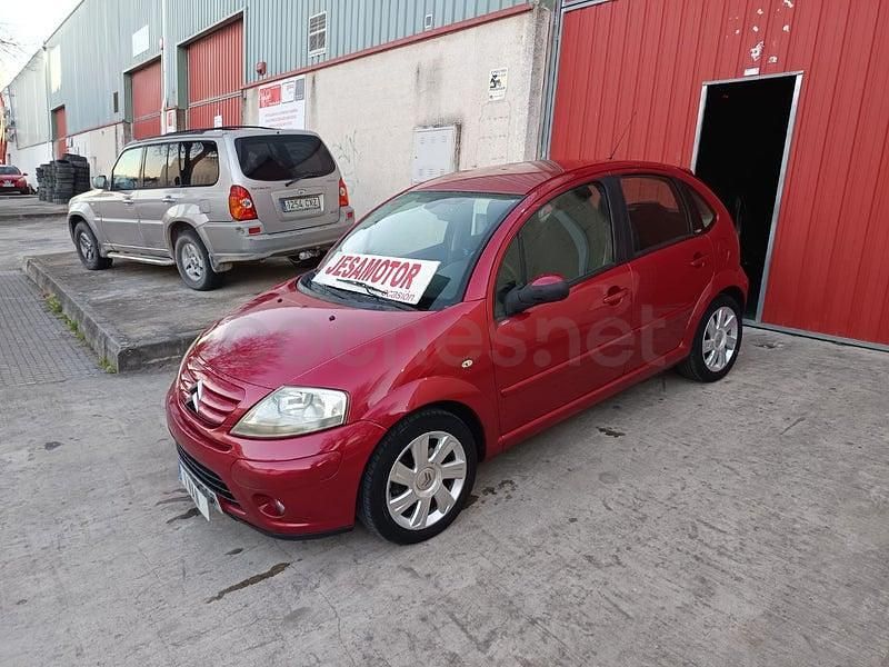 Usado Citroën C3 Exclusive 92 CV (67 kW) 2007 Granate Berlina