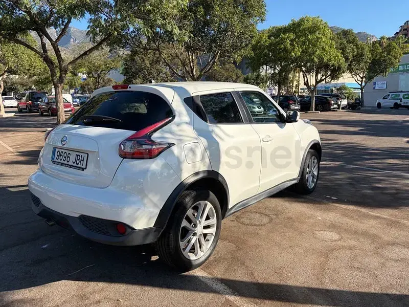 Usado Nissan Juke Acenta 110 CV (80 kW) 2014 Blanco SUV