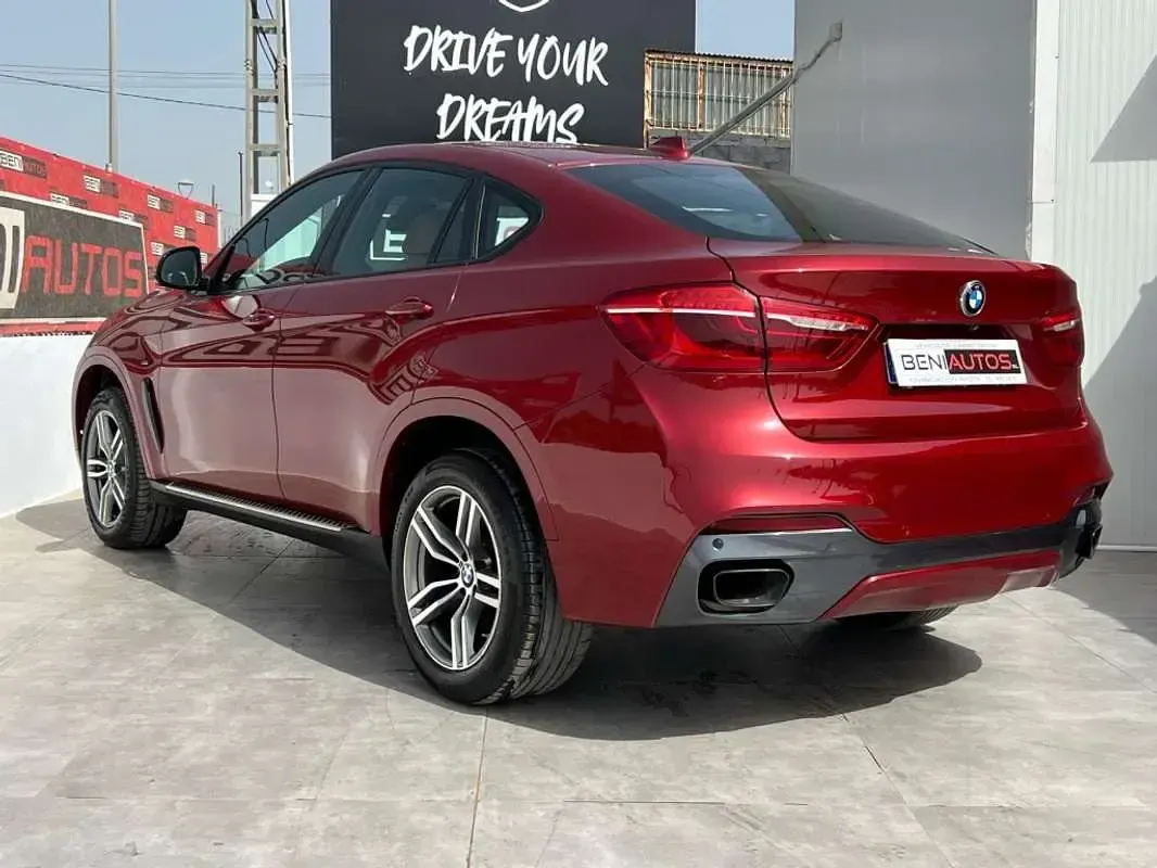 Usado BMW X6 381 CV (280 kW) 2018 Rojo SUV
