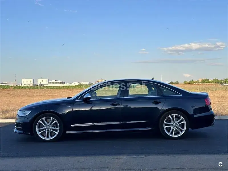 Usado Audi A6 420 CV (308 kW) 2013 Azul Berlina