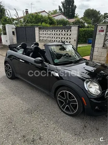 Usado Mini Cooper S Cabriolet 184 CV (135 kW) 2012 Negro Descapotable