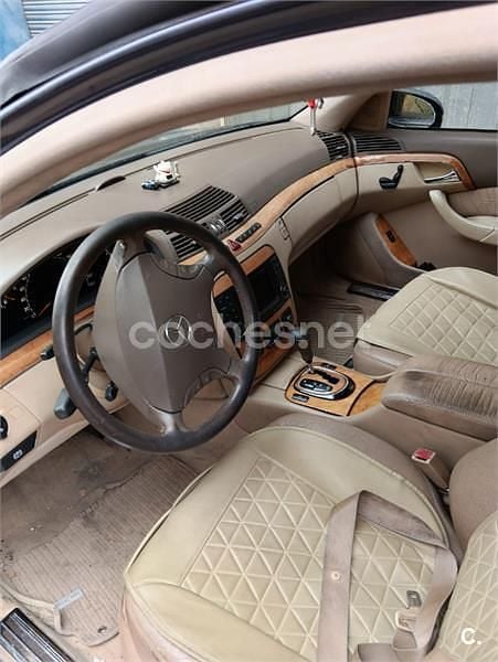Usado Mercedes S320 197 CV (144 kW) 2002 Negro Berlina