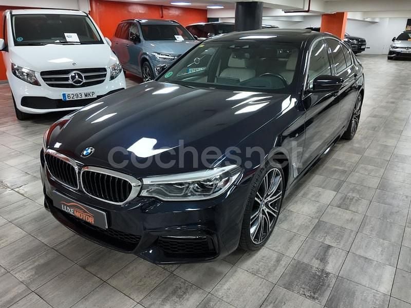 Azul Usado 2018 BMW 530 M Sport Berlina | 32.990 € (Un poco caro) - Imagen 1/4