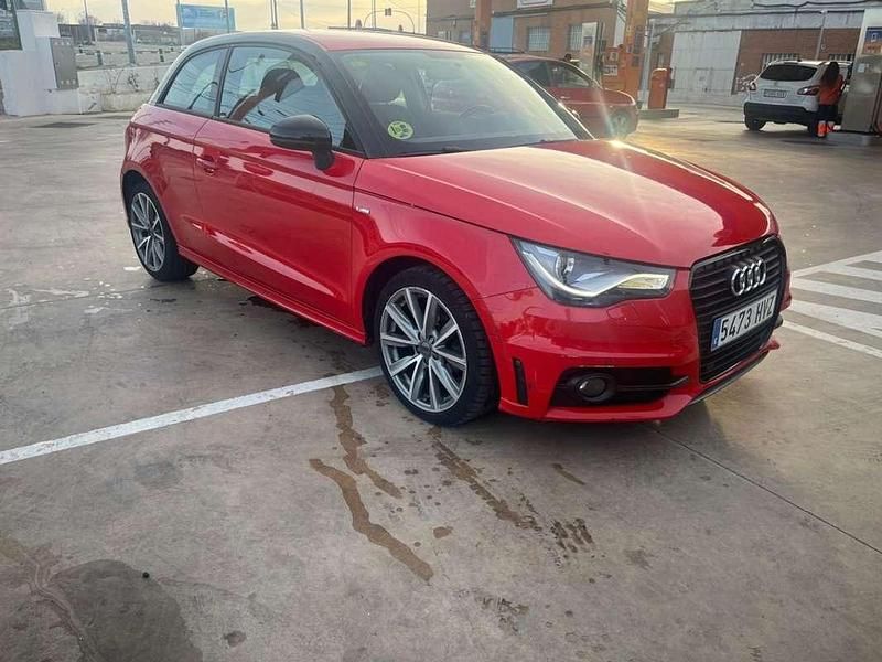 Usado Audi A1 S-Line 90 CV (66 kW) 2014 Rojo Utilitario