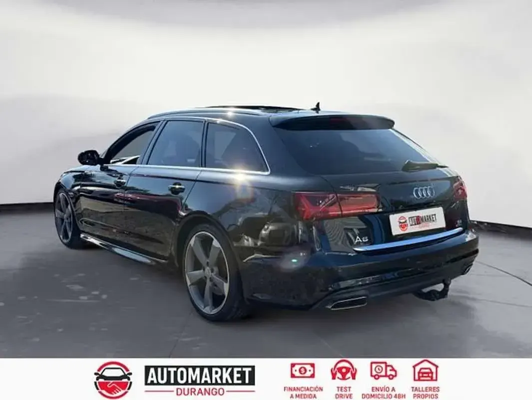 Usado Audi A6 272 CV (200 kW) 2017 Negro Familiar