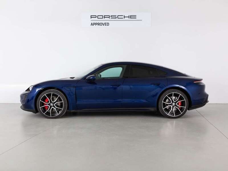 Usado Porsche Taycan 4S 389 kW (530 CV) 2023 Azul Berlina