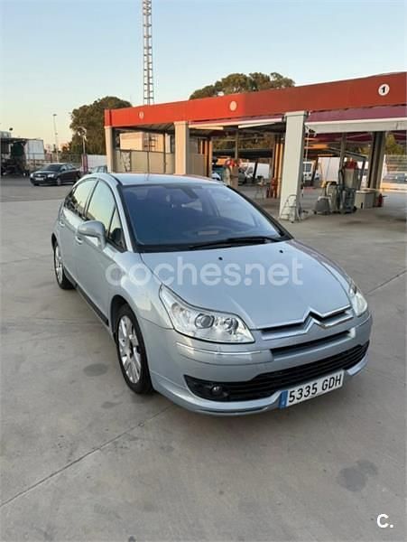 Azul Usado 2008 Citroën C4 Exclusive Berlina | 4000 € (Precio justo) - Imagen 1/4