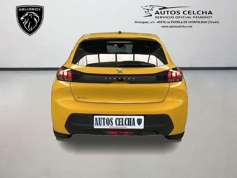 Usado Peugeot 208 Active 75 CV (55 kW) 2022 Amarillo Utilitario